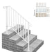 Heavy Duty Outdoor Stair Handrail for Home - Monsta Online