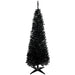 5FT Black Pencil Artificial Christmas Tree — 294 Tips, Unlit, Slim Space - Saving, Plastic Stand - Monsta Online