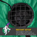 3.9ft Inflatable Halloween Window Sticker Ghost with LED Lights - Monsta Online