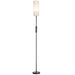 Modern Color Adjustable Floor Lamp - Remote Control & Dimming Function for Living Rooms - Monsta Online