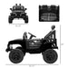12V Electric 4x4 Kids Ride - On Jeep Truck with Remote Control and LED Headlights - Monsta Online