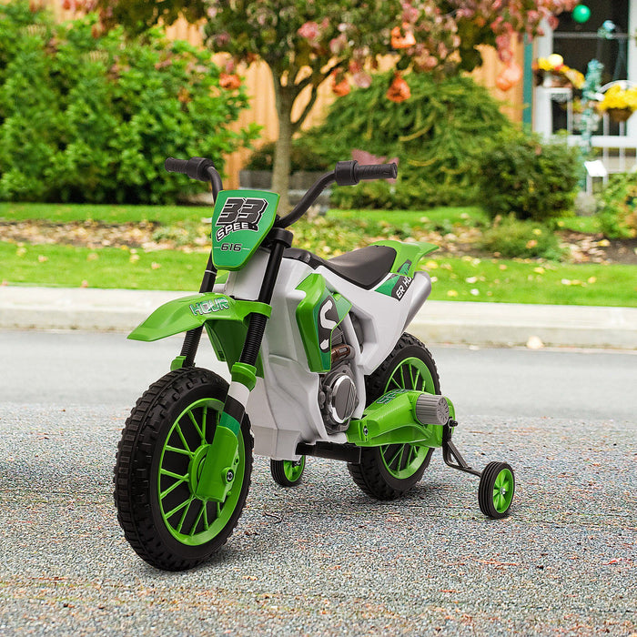 12V Electric Kids Ride On Dirt Bike - Ride - On Motorcycle with Training Wheels - Monsta Online