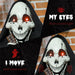 4.2ft Animatronic Halloween Grim Reaper Playing Guitar – Red Glowing Eyes and Spooky Music - Monsta Online
