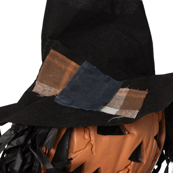 6ft Halloween Animatronic Hanging Pumpkin Ghost – Sound Activated Prop with Glowing Eyes and Creepy Talking Sounds - Monsta Online