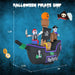 7FT Halloween Inflatable Pirate Ship with Skeletons & LED Lights - Monsta Online