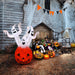 5.9FT Halloween Inflatable Pumpkin Ghost with LED Lights - Monsta Online