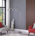 Elegant 72 - Inch Aluminum LED Arc Floor Lamp for Modern Living Spaces - Monsta Online