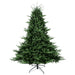 7.5FT Artificial Christmas Tree — Full, 2441 Tips, PE+PVC, Wide Base, Hinged, Metal Stand - Monsta Online