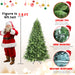 7.5FT Artificial Christmas Tree — 2155 Tips, PE+PVC, Full Shape, Hinged, Metal Stand - Monsta Online
