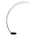 Stylish Curved Floor Lamp with Remote – Contemporary Lighting for Home Decor - Monsta Online