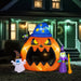 6.9FT Halloween Inflatable Pumpkins with LED Lights – Giant Blow Up Yard Decoration - Monsta Online