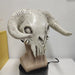 Halloween Cow Skull Horn Mask – Scary Animal Head Latex Costume Prop - Monsta Online