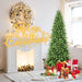 4FT Unlit Artificial Christmas Tree — 424 PE/PVC Tips, Hinged, Foldable Metal Base - Monsta Online