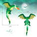 5FT Halloween Inflatable Fire - Breathing Dragon with LED Lights - Monsta Online