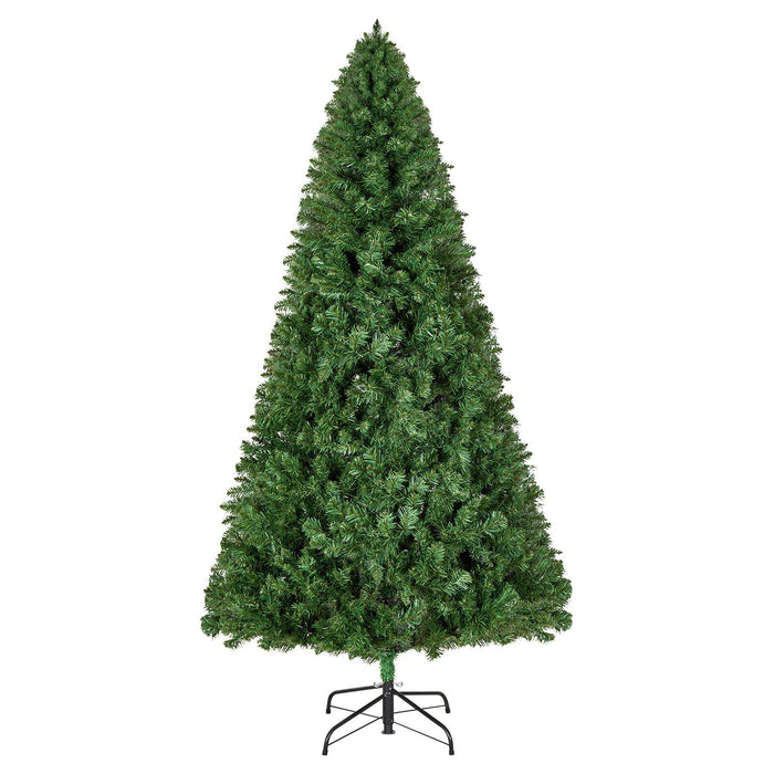 7.2FT Unlit Full Artificial Christmas Tree — 1346 Tips, Metal Base - Monsta Online