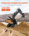 1:20 Scale Remote Control Premium Excavator Toy 11 Channel RC Digger with Dual Batteries for Kids - Monsta Online