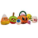 8FT Halloween Inflatable Pumpkins Eyeball Candy with Built - in LED Lights - Monsta Online