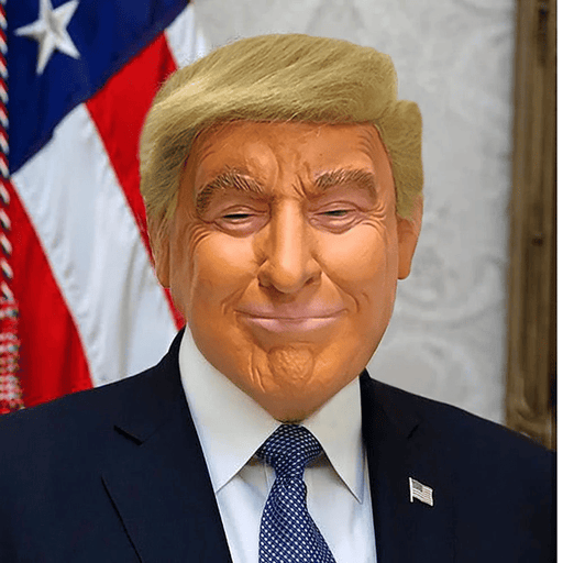 Halloween Donald Trump Mask – Realistic Latex Headgear with Wig for Cosplay - Monsta Online