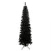7.5FT Black Pencil Artificial Christmas Tree — 1000 Tips, Slim Space - Saving, Foldable Metal Stand - Monsta Online