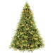 5FT Pre - Lit Artificial Christmas Tree — 1528 PE/PVC Tips, 300 UL Lights, Foldable Base - Monsta Online