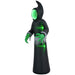 8ft Inflatable Halloween Mirror Face Ghost with LED Lights - Monsta Online