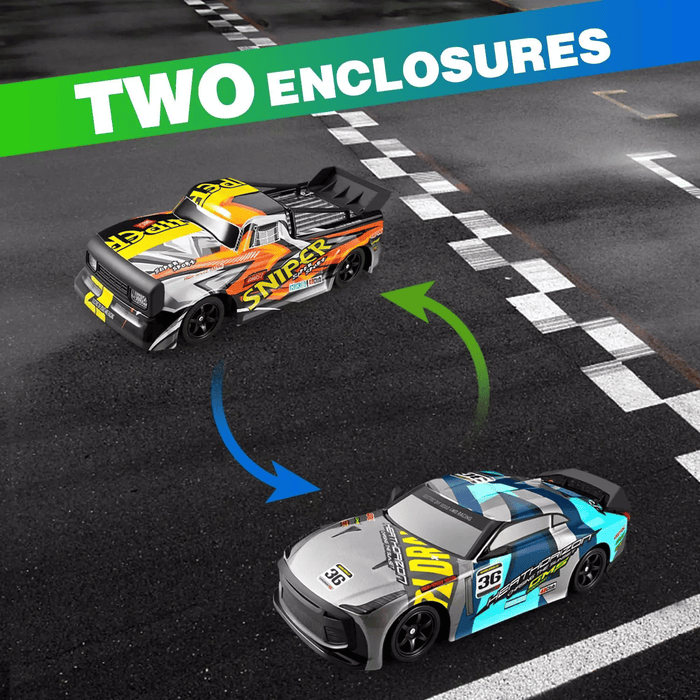 Sniper 4WD High - Speed Remote Control Racing Car with Dual Rechargeable Batteries - Monsta Online