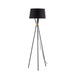 Sleek 63.2" Black Tripod Floor Lamp for Modern Homes - Monsta Online