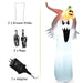 6FT Halloween Inflatable Ghost Holding Pumpkin with LED Lights - Monsta Online