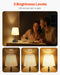 Cordless Rechargeable Table Lamp with Fabric Shade - 3 Dimmable Brightness Levels - Monsta Online