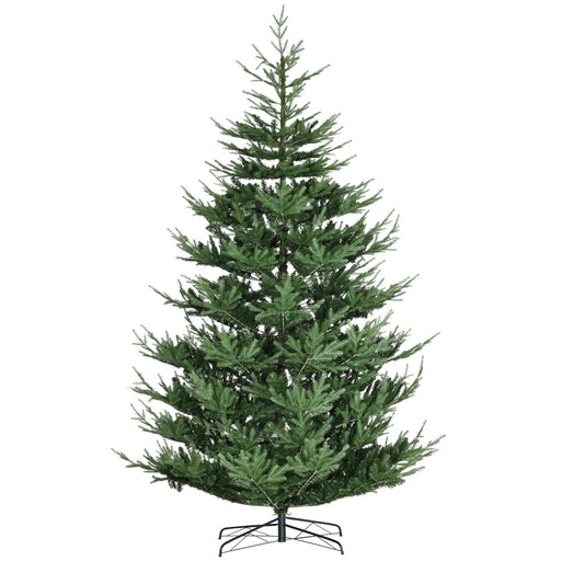 9FT Full Artificial Christmas Tree — 1939 Tips, Unlit, Auto - Open Hinged, Nordic Pine, Steel Base - Monsta Online