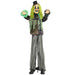 6.1ft Life - Size Animated Circus Clown – Sound Touch Activated with Glowing Eyes and Creepy Laughter - Monsta Online