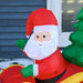 7FT Prelit Inflatable Santa with Sleigh, Reindeer & Tree with LED Lights - Outdoor Christmas Decoration - Monsta Online