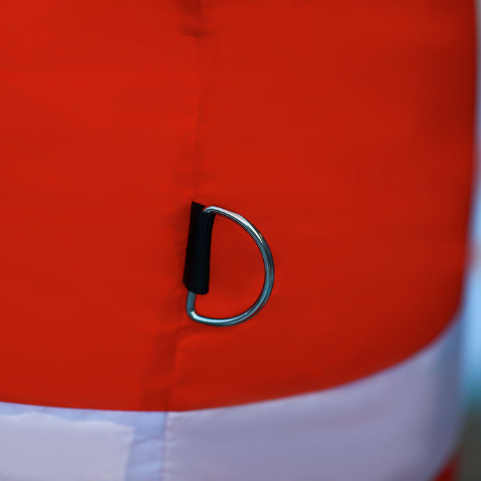 7.3FT LED Santa Flying Airplane Christmas Inflatable Outdoor Decoration - Monsta Online