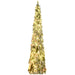 7FT Pre - Lit Flocked Pencil Artificial Christmas Tree — 350 Dual - Color LED Lights, Snow Tips, Downswept - Monsta Online