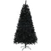 9FT Black Artificial Christmas Tree — 2132 Tips, Auto - Open Hinged, Full Shape, Steel Base - Monsta Online