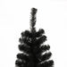 7.5FT Black Pencil Artificial Christmas Tree — 1000 Tips, Slim Space - Saving, Foldable Metal Stand - Monsta Online