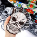 Halloween Lace Skeleton Poncho Costume – Women’s Day of the Dead Costume Cover Up - Monsta Online