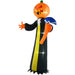 10ft Inflatable Halloween Pumpkin Head Ghost with Hammer and LED Lights - Monsta Online