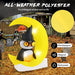 5ft Inflatable Halloween Owl on Crescent Moon with LED Lights - Monsta Online