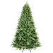 7FT Artificial Christmas Tree — 1875 Tips, PE+PVC, Full Shape, Hinged, Metal Stand - Monsta Online