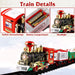 23" Battery - Operated Christmas Train Set with Sound & Light - Electric Tree Surround Track Toy for Kids - Monsta Online
