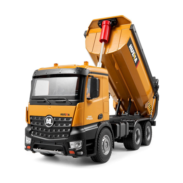 1:14 Scale Remote Control RC Dump Truck – 10 Channel Control With Dual Batteries - Monsta Online
