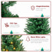 3FT Tabletop Pre - Lit Artificial Christmas Tree — 129 Tips, Santa Decor, Plastic Feet - Monsta Online