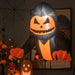 3.3ft Halloween Inflatable Pumpkin Head Ghost with LED Lights - Monsta Online