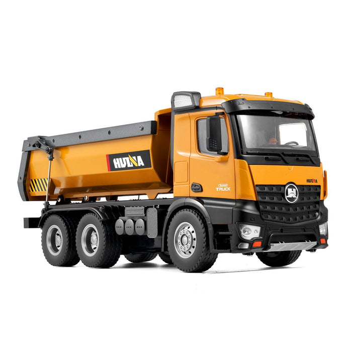 1:14 Scale Remote Control RC Dump Truck – 10 Channel Control With Dual Batteries - Monsta Online