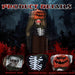 5.6ft Sound - Activated Pumpkin Head Ghost Halloween Animatronic – Glowing Eyes and Creepy Sounds - Monsta Online