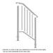 Heavy Duty Outdoor Stair Handrail for Home - Monsta Online
