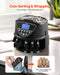 Automatic Coin Counter and Sorter Machine with Wrapping Tubes and 2000 Coin Capacity - Monsta Online