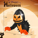 3.3ft Halloween Inflatable Pumpkin Head Ghost with LED Lights - Monsta Online