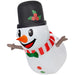 3FT Prelit Christmas Hanging Inflatable Snowman with LED Lights - Outdoor Window Decoration - Monsta Online